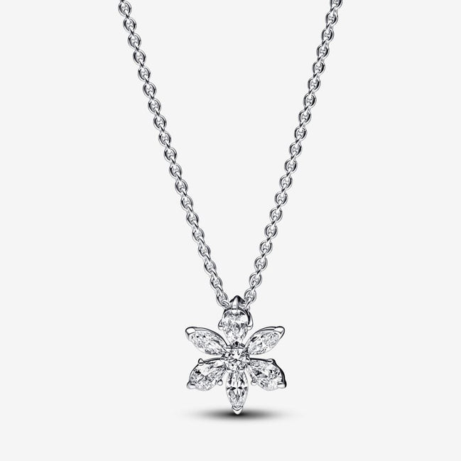 Pandora Timeless Sparkling Herbarium Cluster Pendant Necklace