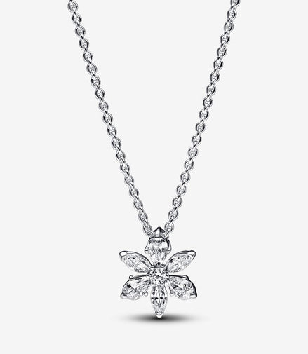 Pandora Timeless Sparkling Herbarium Cluster Pendant Necklace