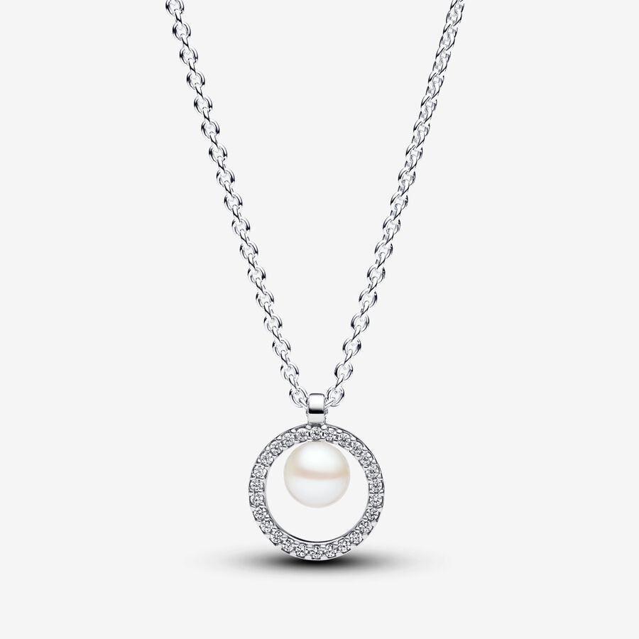 Pandora Essence Pearl & Halo Jewelry Set