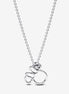 Pandora Disney Minnie Mouse Silhouette Collier Necklace