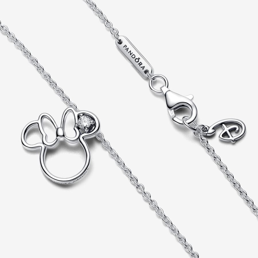Pandora Disney Minnie Mouse Silhouette Collier Necklace