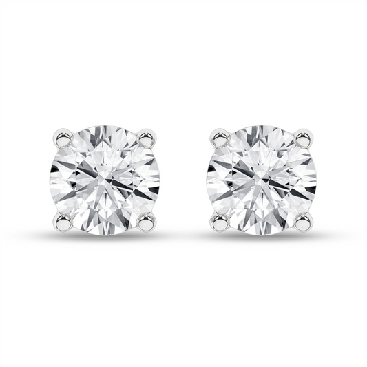 Revelation 14K Gold 1.00 CTW Lab Grown Diamond Stud Earrings