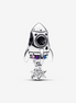 Pandora Moments Space Love Rocket Charm
