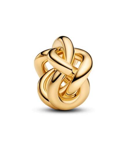 Pandora Infinity Knot Gold-Plated Charm