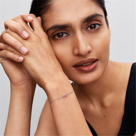 Pandora Bow Chain Bracelet Size 20