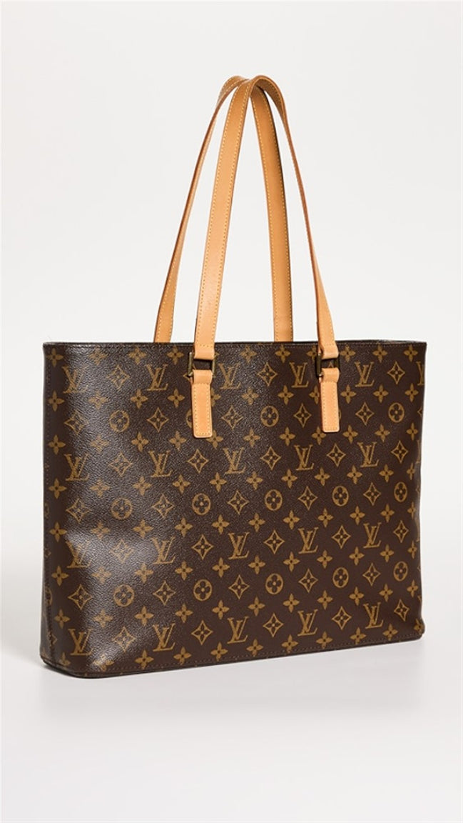 Gently Loved Louis Vuitton Luco Shoulder Tote Bag