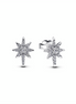 Sparkling North Star Stud Earrings