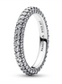 Pandora Timeless Pave'  Single Row Ring Size 5