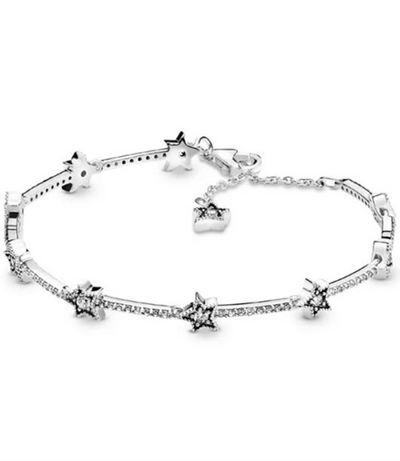 Pandora Celestial Stars Bracelet Size 18