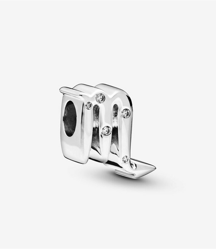 Pandora Moments Sparkling Scorpio Zodiac Charm