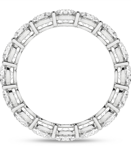 Revelation 14K White Gold 5.28 CTW Lab Grown Diamond Eternity Band