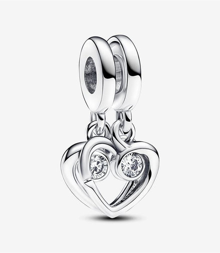 Pandora Moments "Forever & Always"  Splittable Dangle Charm