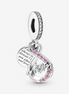 Pandora Moments Mom Infinity Pavé Double Dangle Charm