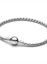 Pandora Round Clasp Wing Chain Bracelet Size 19