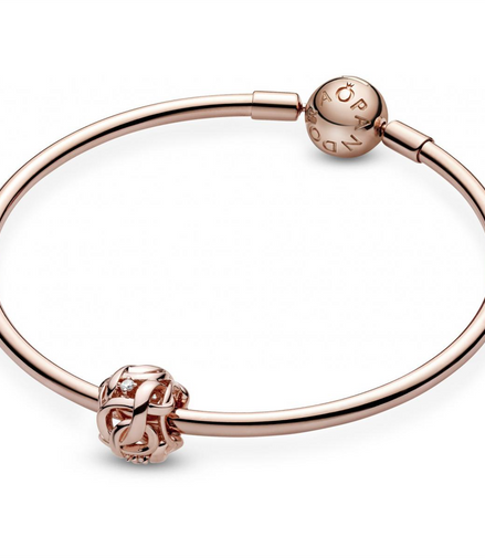 Pandora Rose Woven Infinity Charm