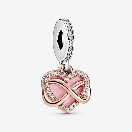Pandora Moments Sparkling Family Infinity Heart Dangle Charm