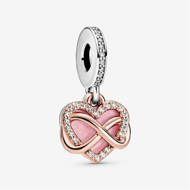 Pandora Moments Sparkling Family Infinity Heart Dangle Charm