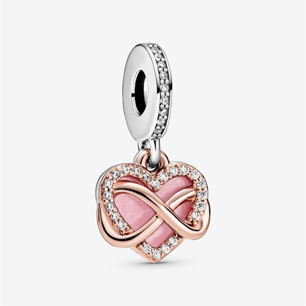 Pandora Moments Sparkling Family Infinity Heart Dangle Charm