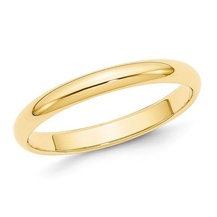 Goldman 14K Yellow Gold 3MM Wedding Band