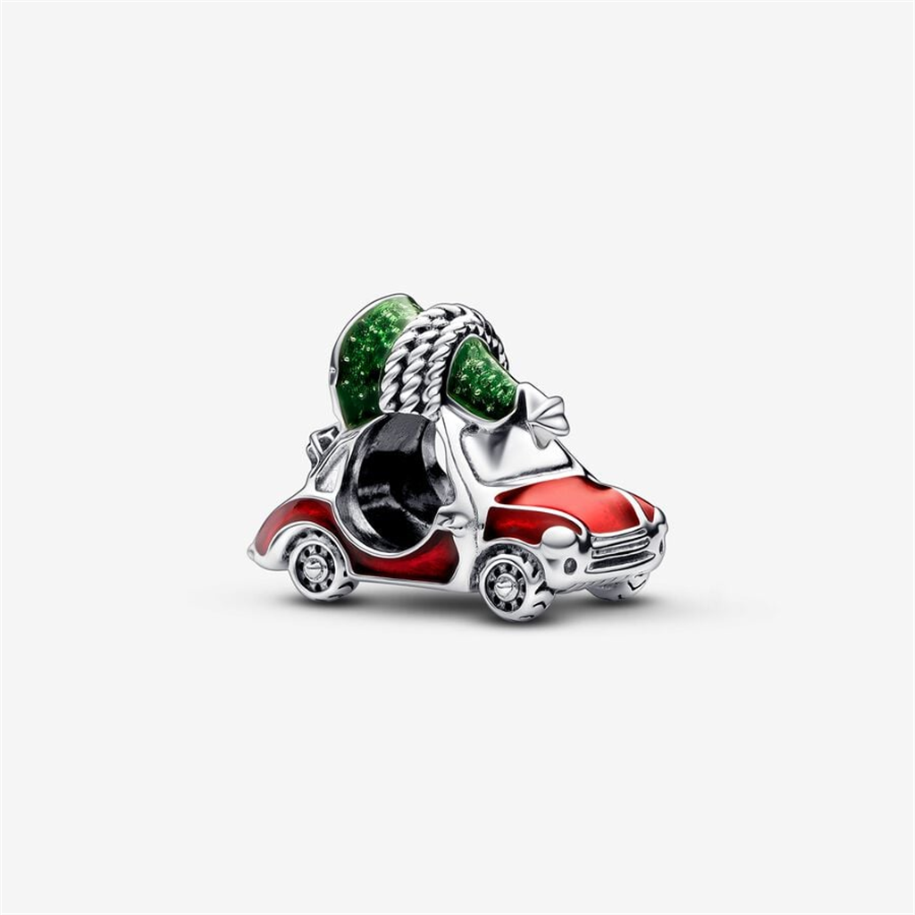 Pandora Moments Festive Car And Christmas Tree Charm