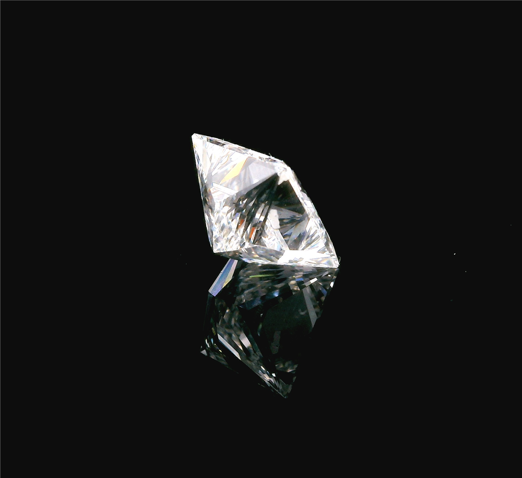 4.01 ctw Princess Lab Grown Diamond