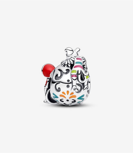 Disney X Pandora Pixar Coco Miguel & Dante Skull Glow-in-the-dark Charm