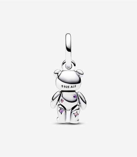 Pandora Moments Movable Teddy Bear Dangle Charm