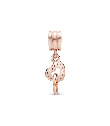 Pandora Rose Interlocking Love Dangle