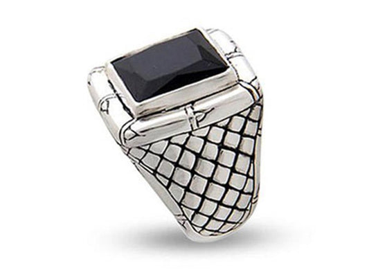 Precious Metal (No Stones) Fashion Rings - Men'