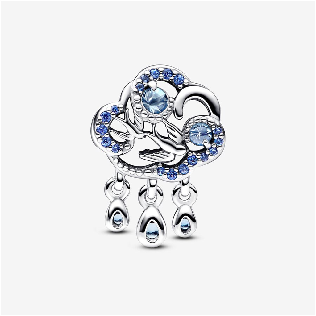 Pandora Moments Cloud And Swallow Charm