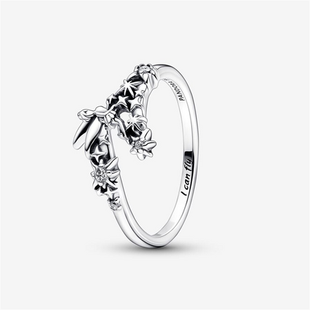 Pandora Disney Tinker Bell Sparkling Ring Size 7.5