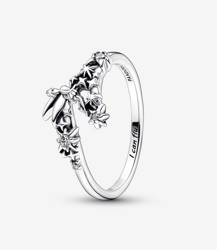 Pandora Disney Tinker Bell Sparkling Ring Size 7.5