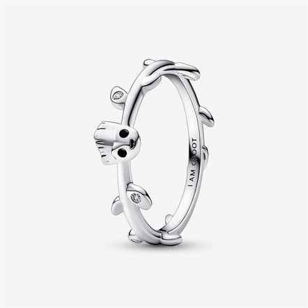 Pandora Marvel Guardians of the Galaxy Groot Leaf Ring Size 6