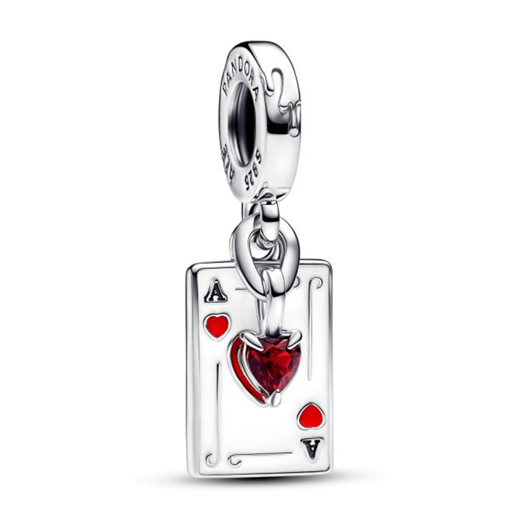 Pandora - Disney, Villains Queen of Hearts Double Dangle Charm