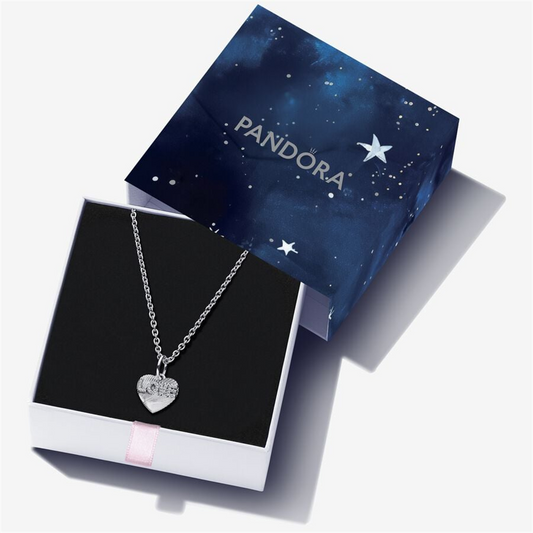 Pandora Engraveable Love Heart Jewelry Gift Set