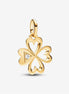 Pandora ME Heart Four-leaf Clover Medallion Charm