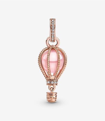 Pandora Moments Sparkling Pink Hot Air Balloon Dangle Charm