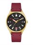 Bulova Men's Frank Lloyd Wright USONIA Limited Edition Watch With Red Leather Strap