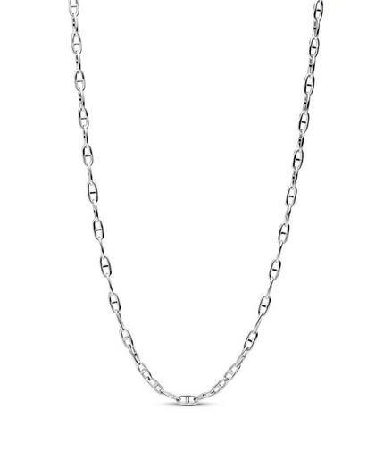 Pandora Sterling Silver Anchor Chain Necklace 55 cm