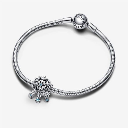 Pandora Moments Icy Snowflake Drop Charm