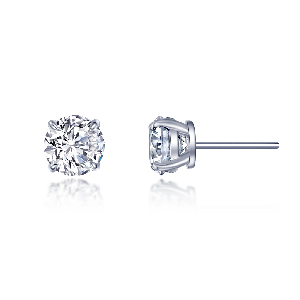 Lafonn 4 CTW Simulated Diamond Round Soliatire Earrings