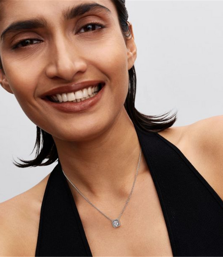 Pandora Halo Pendant Collier Necklace