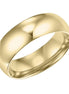 Goldman 14K Yellow Gold Low Dome Comfort Fit Band Size 12