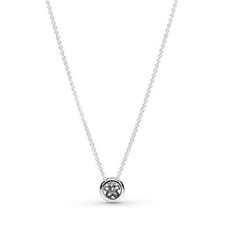 Pandora Timeless Sparkling Snowflake Collier Necklace