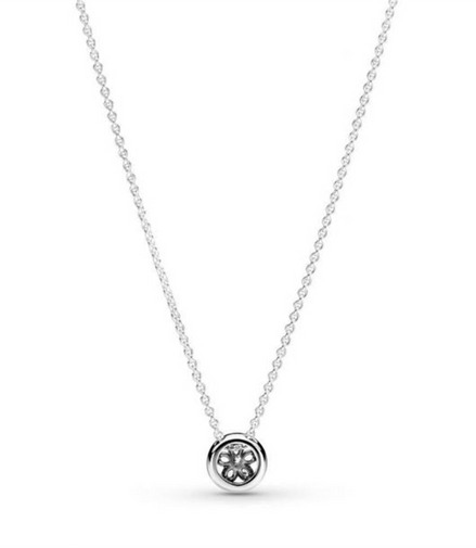 Pandora Timeless Sparkling Snowflake Collier Necklace