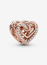 Pandora Moments Sparkling Entwined Hearts Charm
