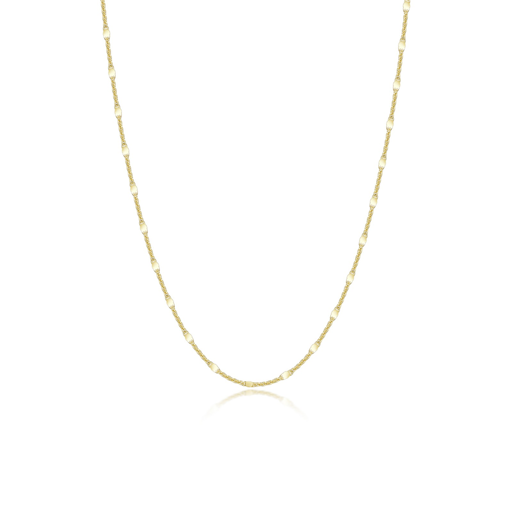 Lafonn Gold Plated Stella Chain 20"