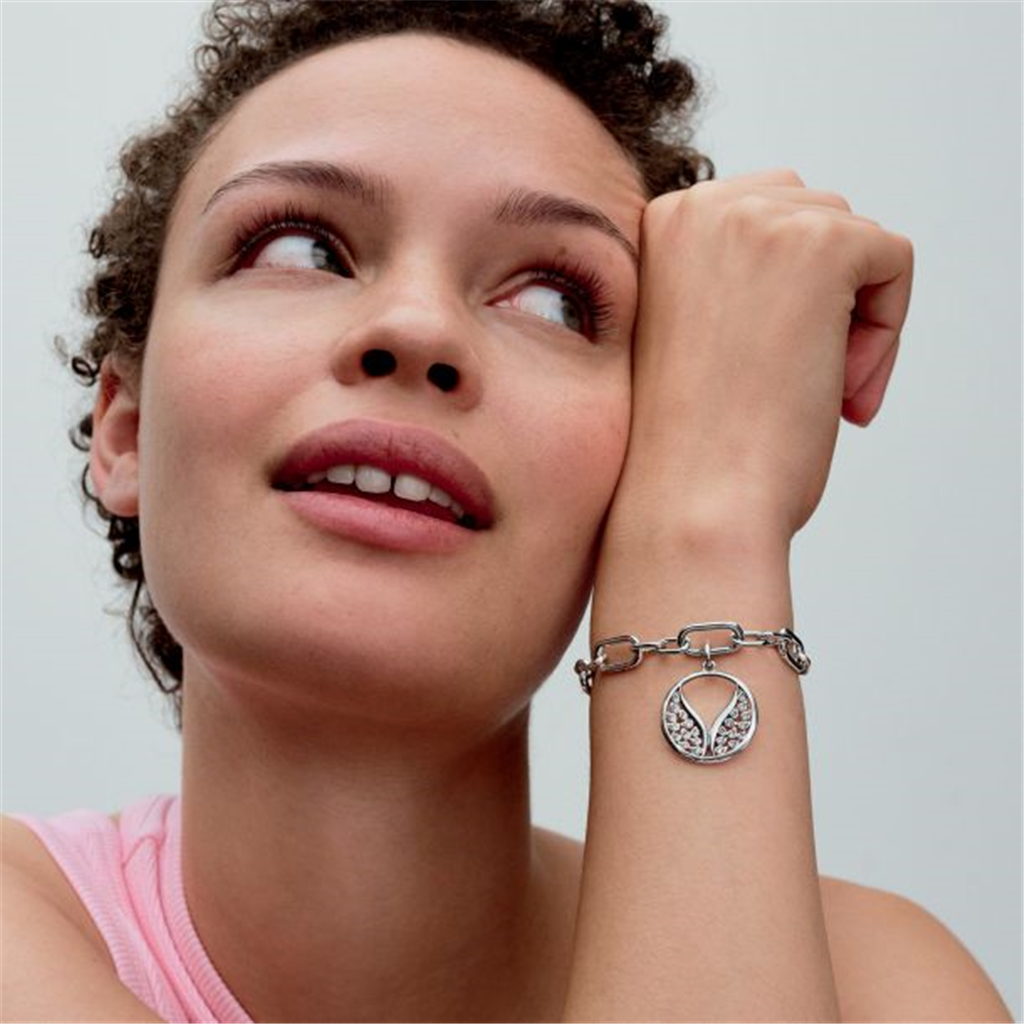 Pandora ME Wings Oversized Medallion Charm