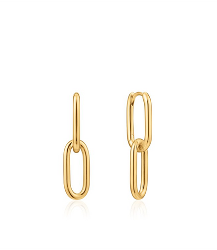 Ania Haie Cable Link Earrings
