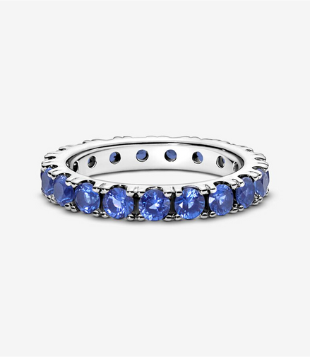Pandora Timeless Sparkling Row Eternity Ring Size 6
